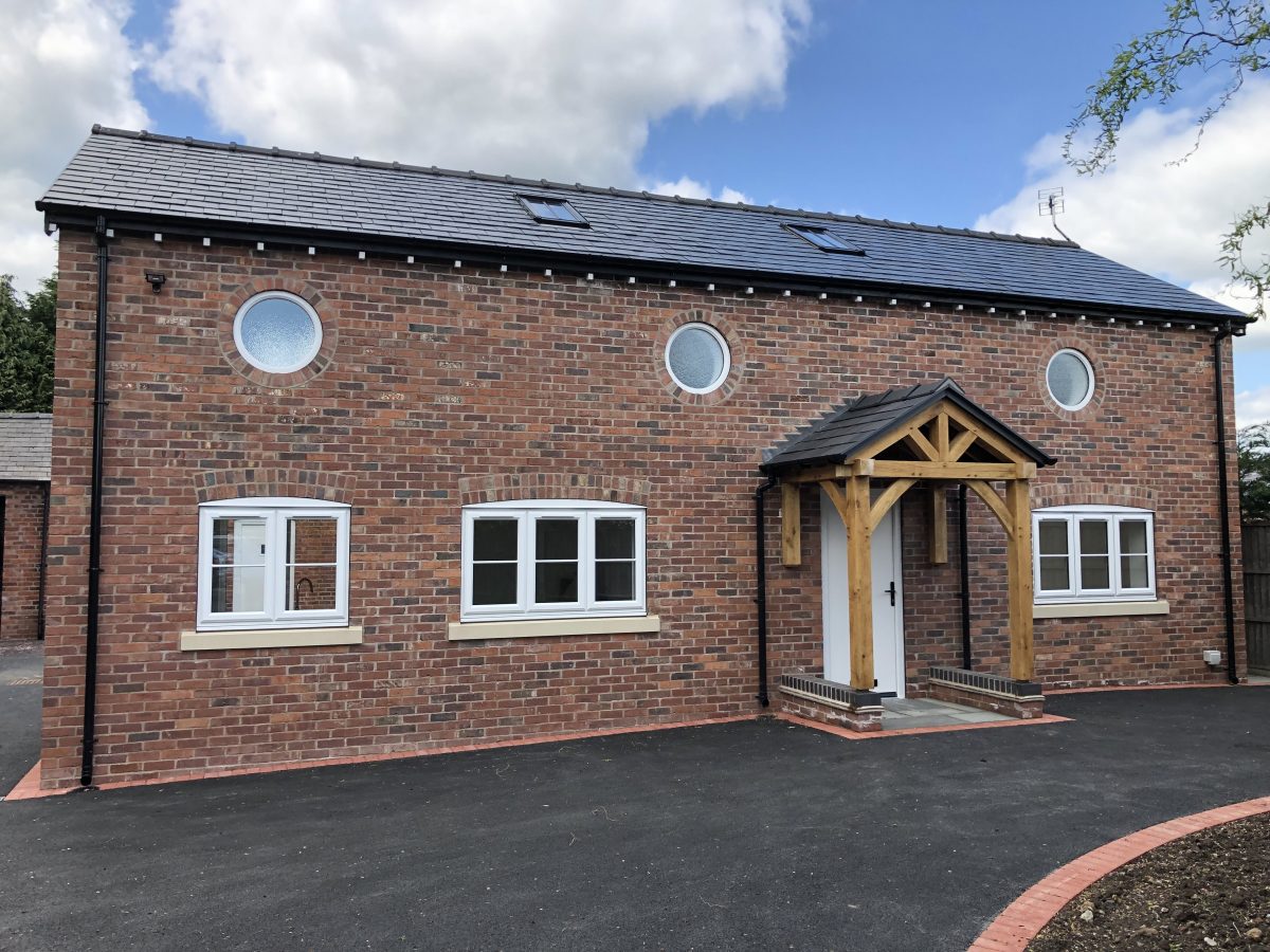 Saltersford Farm, Holmes Chapel Hough Construction